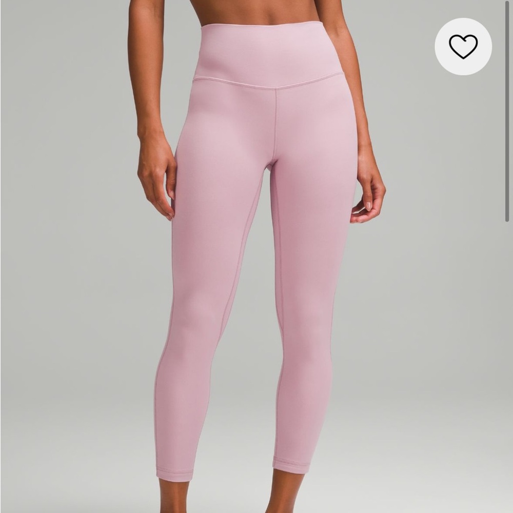 Lululemon rose blush pink leggings align 25” 4 XS